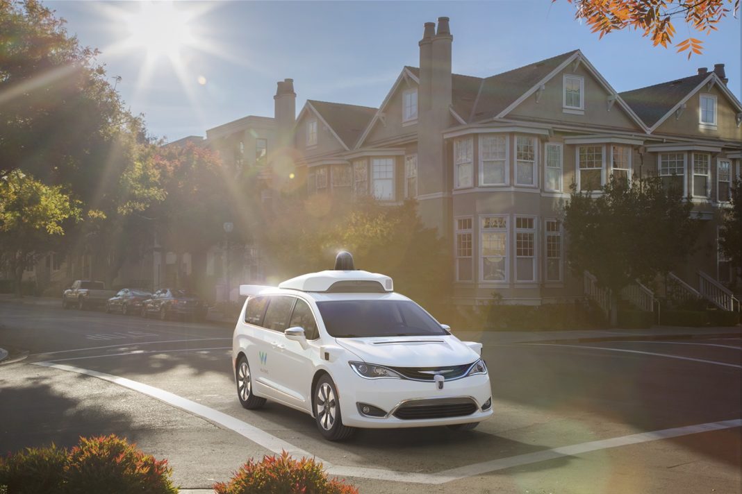 Chrysler Pacifica Waymo