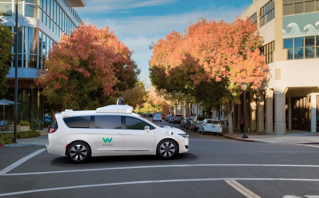 Chrysler Pacifica Waymo