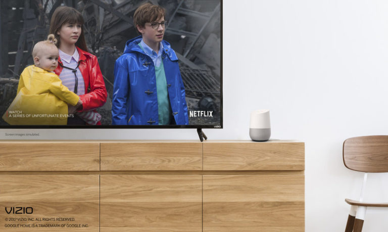 Google Home Now Works with Vizio SmartCast Devices