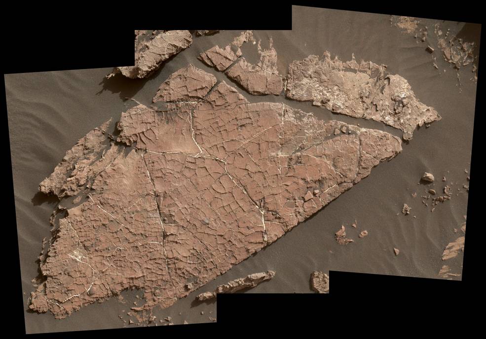 Mud Cracks NASA