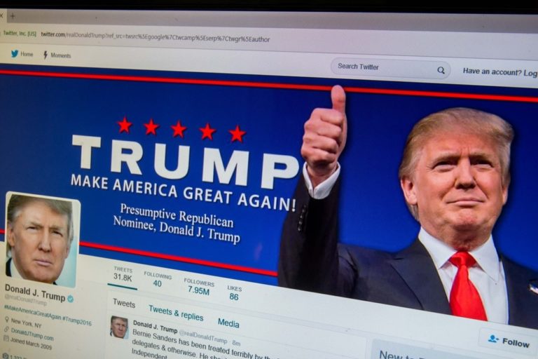 Twitter Stock Falls as “Trump Bump” Fails to Make Twitter Great Again
