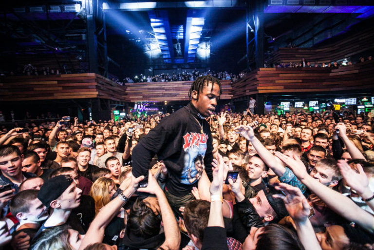 Rapper Travis Scott Reportedly Arrested in Arkansas for Inciting a Riot