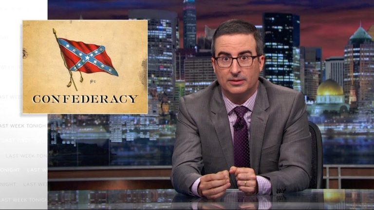 Hey Confederate Statue Supporters, John Oliver Has a Message for You (VIDEO)