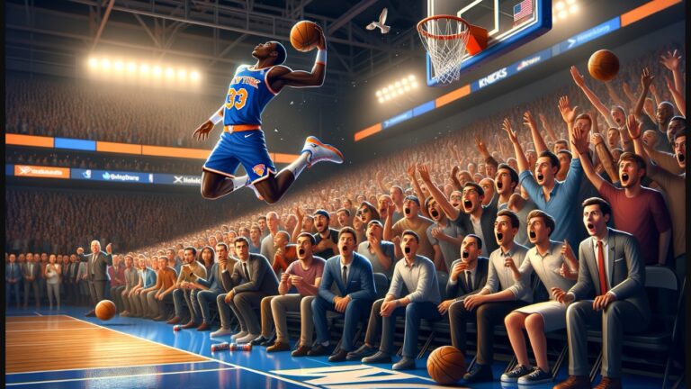 NBA player Jalen Brunson, and many fans, take to social media protesting against the 2024 NBA Slam Dunk scoring.