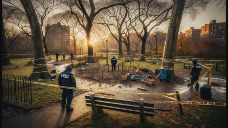 Dead Body Found in Galdwin Park, Bronx Dead Body Found in Galdwin Park, Bronx