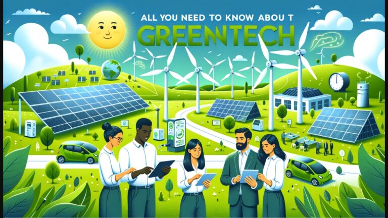 Green technology is playing a vital role in facilitating positive change.