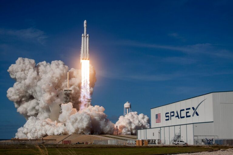 SpaceX’s Sturdy Falcon Heavy Takes Off with NOAA’s Weather Satellite