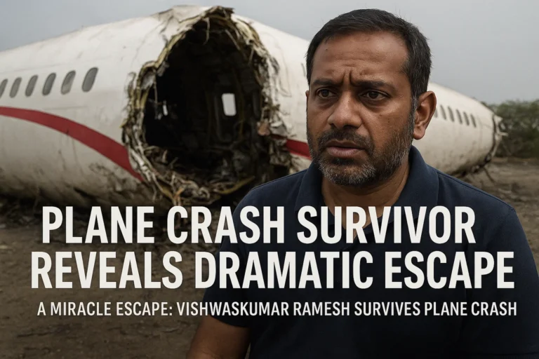 Plane Crash Survivor Reveals Dramatic Escape