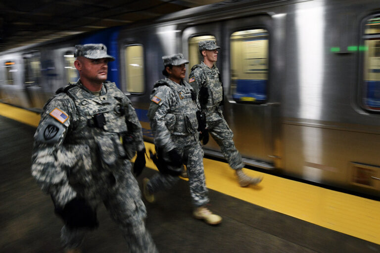 Did Someone Grab a National Guard Weapon on DC Metro?