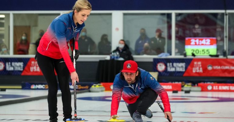 Winter Olympics Day 4 Team USA mixed doubles curling match in 2026