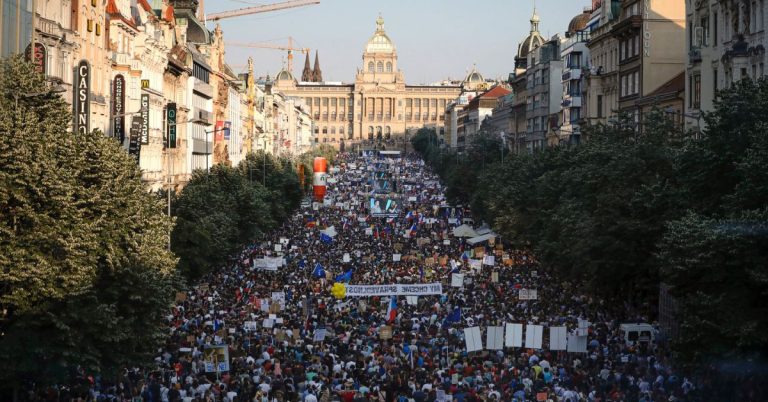 5 Key Reasons Thousands Protest in Prague