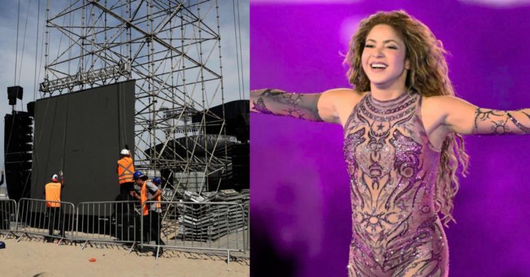 Shakira Concert Stage Construction Resumes in Brazil After Tragic Worker Death
