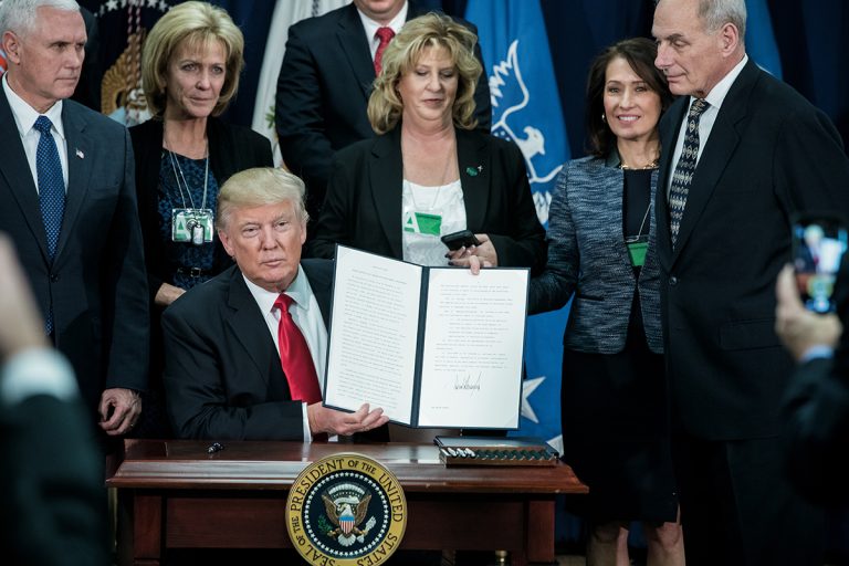 Donald Trump Signed Aiming for 1 Million Deportations Annually