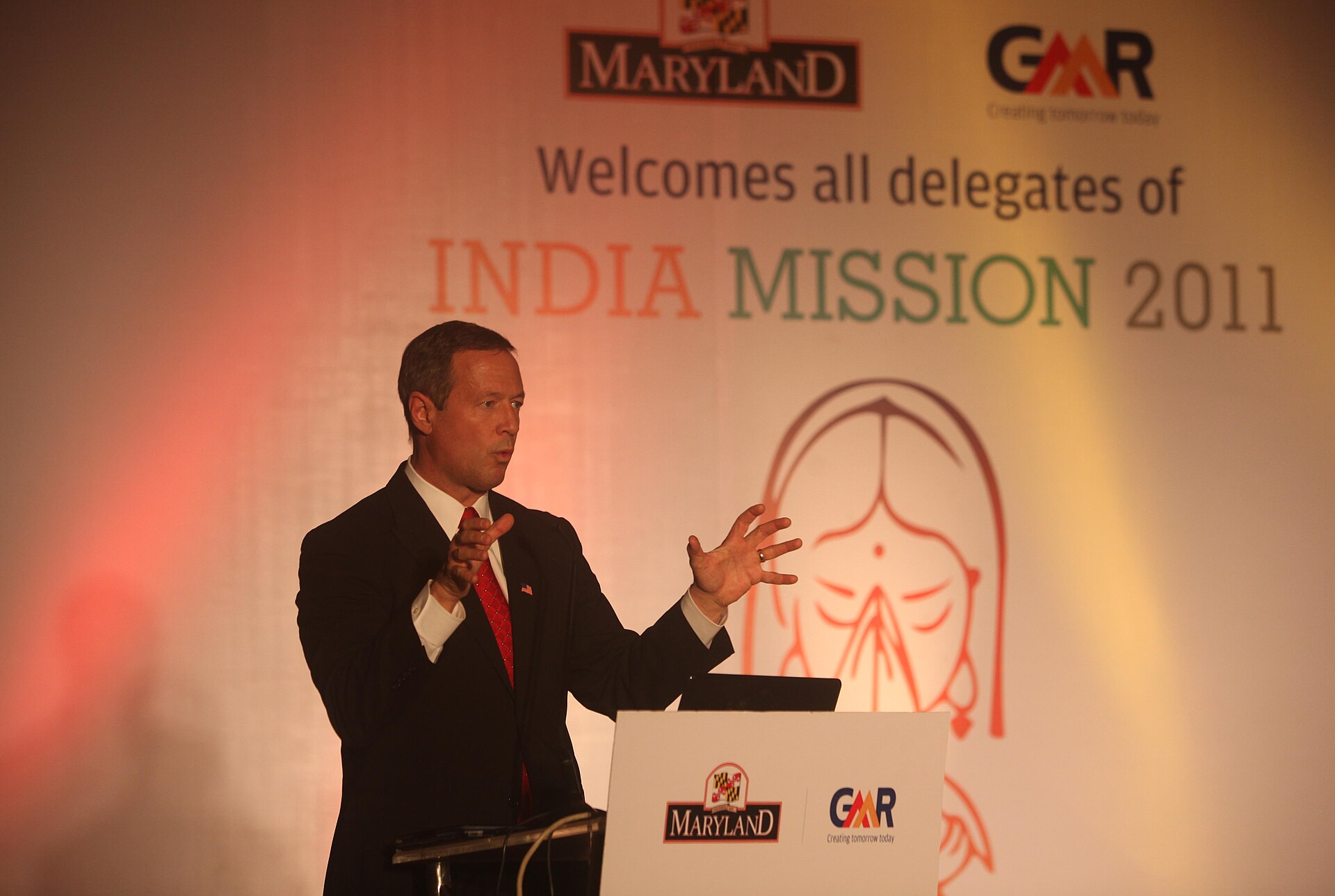 Viksit Bharat - Great anxiety - Governor O'Malley Leads Maryland Economic Development Mission to India (6460520617)